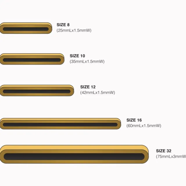 Sustainable Rubber Bands Size 12 500 gram Bag (42mmLx1.5mmW)