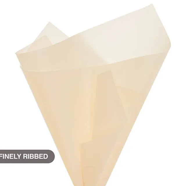 Tallow Paper Ribbed 80 micron Nude Pack 50 (50x70cm)