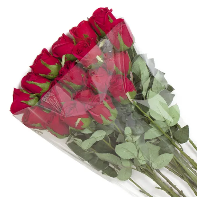 Clear Cello Sleeve V Shape OPP 40mic (45cmDx56cmH) Pack 50