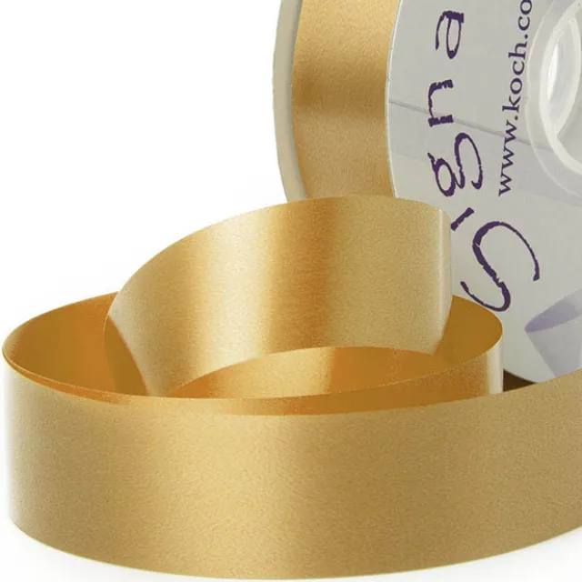 Tear Ribbon Florists Hampers Gifts Gold (30mmx91m)