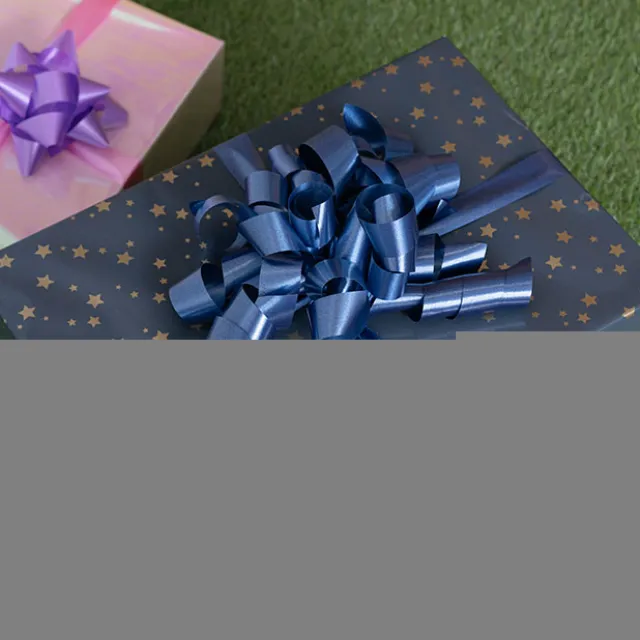 Tear Ribbon Florists Hampers Gifts Navy (30mmx91m)