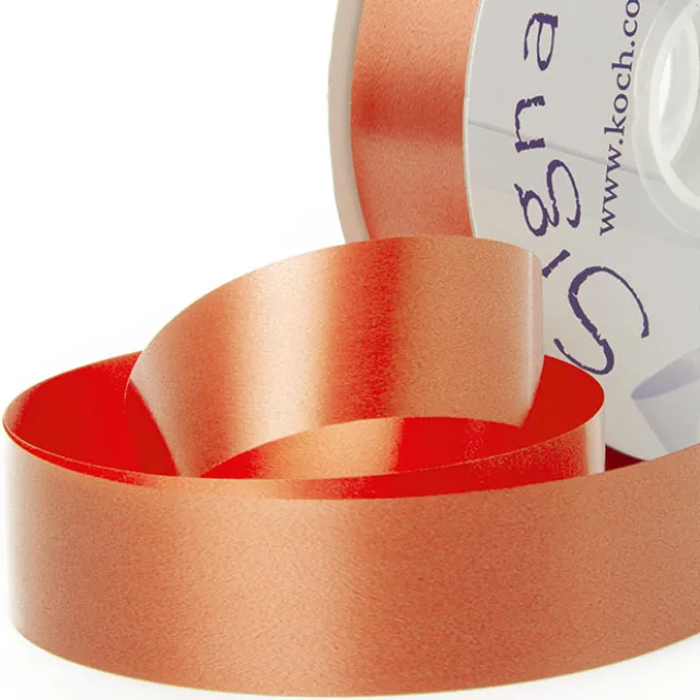 Tear Ribbon Florists Hampers Gifts Bright Orange (30mmx91m)