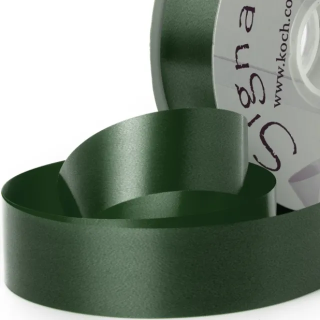 Tear Ribbon Florists Hampers Gifts Hunter Green (30mmx91m)