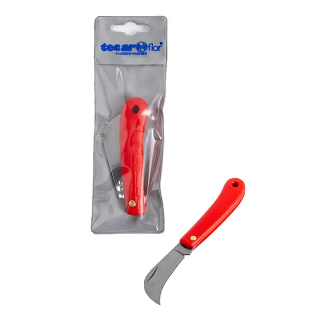 Tecarflor Florist Folding & Grafting Knife 20cm (blade 7cm)