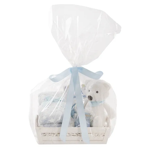 Teddy Bear Jamie Gift Baby Hamper Soft Blue