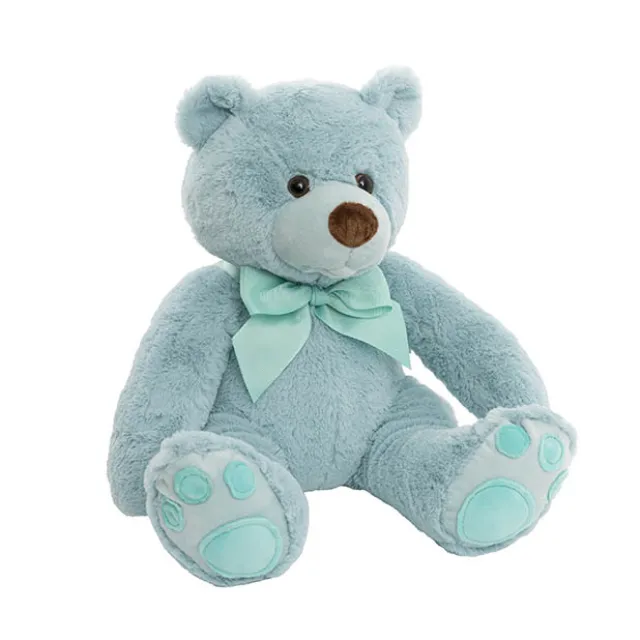 Teddy Bear Mojo Plush Soft Toy Soft Teal (40cmHT)