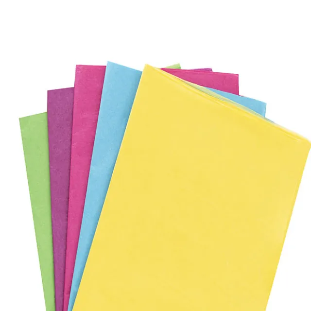 Tissue Paper Mixed Pack 100 17gsm Carnival (50x75cm)