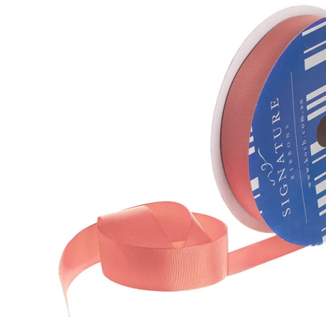 Bulk Grosgrain Ribbon Plain Rose Pink (25mmx50m)