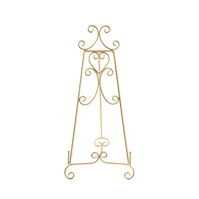 Elegant Easel Table Size Matte Gold (23x28x46cmH)