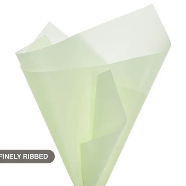 Tallow Paper Ribbed 80 micron Bamboo Green Pack 50 (50x70cm)