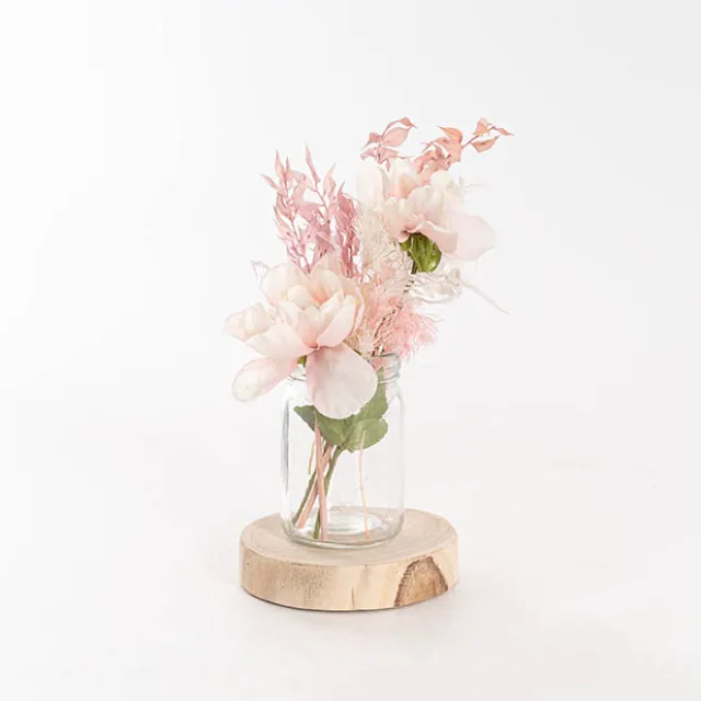 Glass Mason Jar Promo Small Clear (6.5x10cmH)