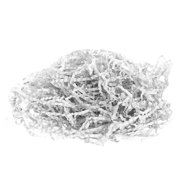 Shredded Paper Food Grade 4mm White 150gram Mini Bag