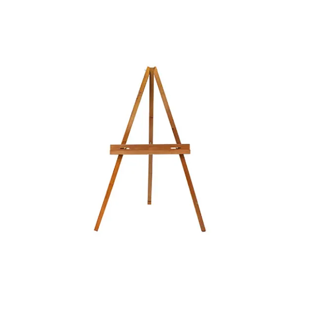 Wooden Tripod Easel Natural Brown (60cmH)