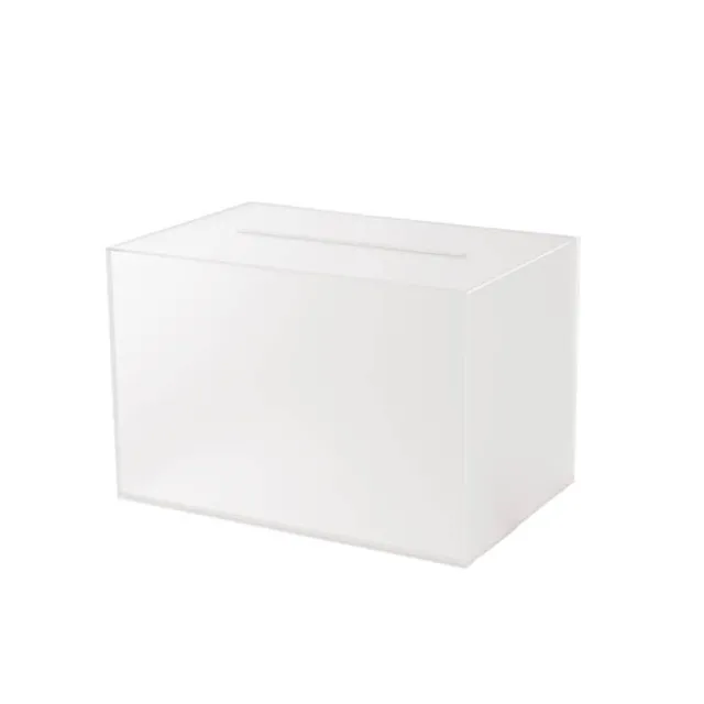 Wishing Well Rectangle Box Frosted Clear (30x20x20cmH)