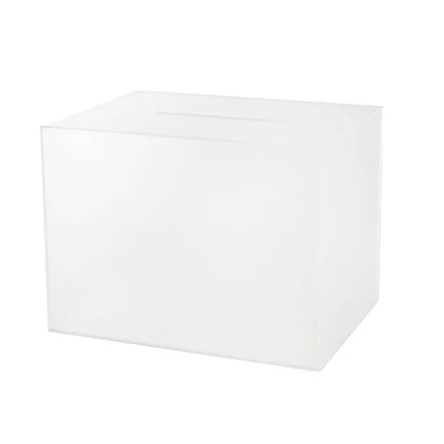 Wishing Well Rectangle Box Frosted Clear (40x30x30cmH)