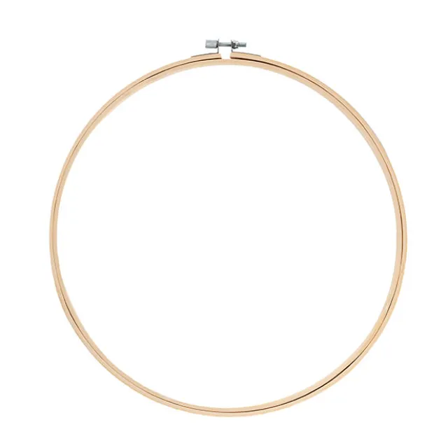 Wood Embroidery Hoop 12" Natural (30cmD)