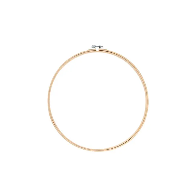 Wood Embroidery Hoop 8" Natural (20cmD)
