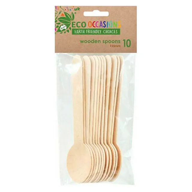 Wooden Spoon (15.5cm) Pack 10