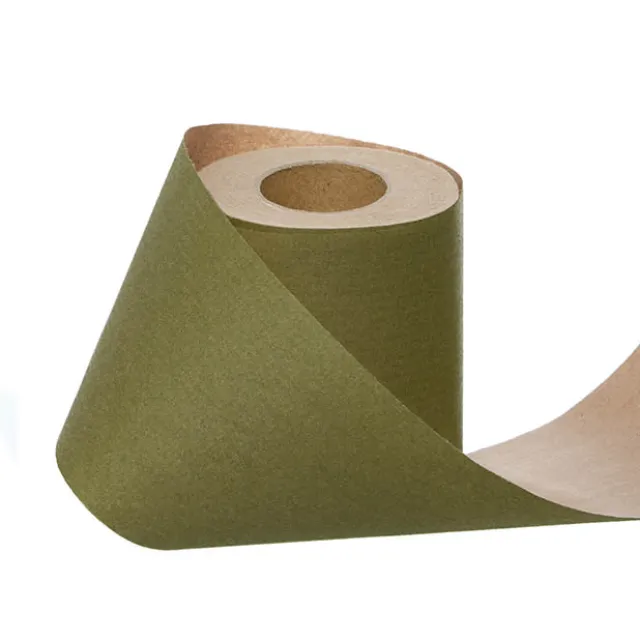 Wrapping Narrow Roll Solid Kraft Moss (10cmx25m)