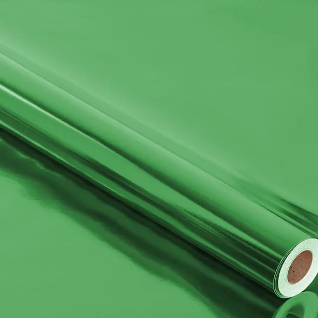 Wrapping Paper Metallic Shimmer Effect Green (70cmx30m)