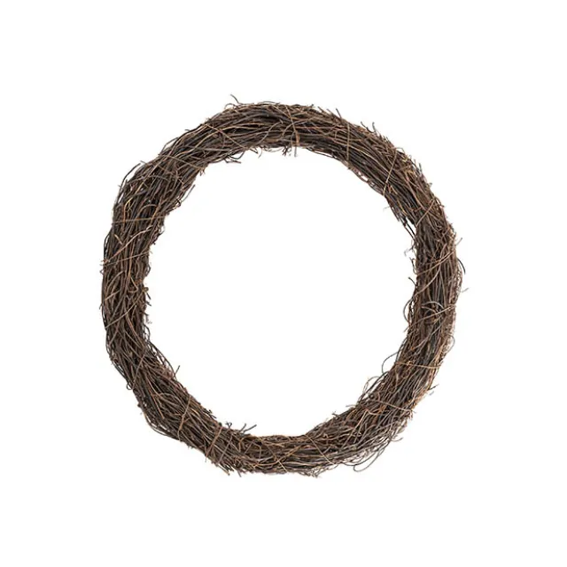 Wreath Grapevine and Twig Mix Natural (30cmD)