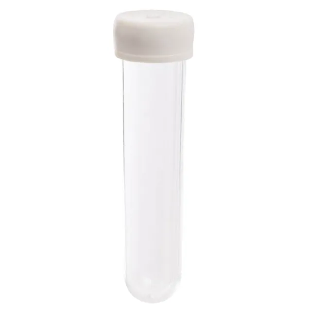 Vials Clear Premium Large 18mL with Cap Pack 10 (9.5cmH)