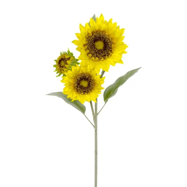 Sunflower Spray Yellow (88cmH)