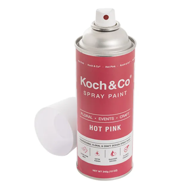 Floral Event Craft Spray Paint Hot Pink (340g)